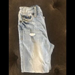 SOLD Distressed denim jeans
